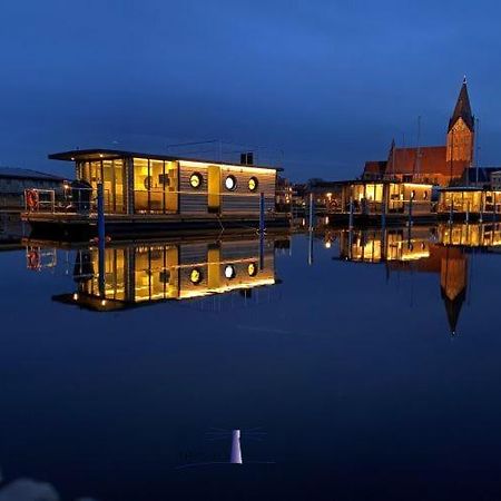 Hausboot Fjord Vela Mit Biosauna In Barth Exterior foto
